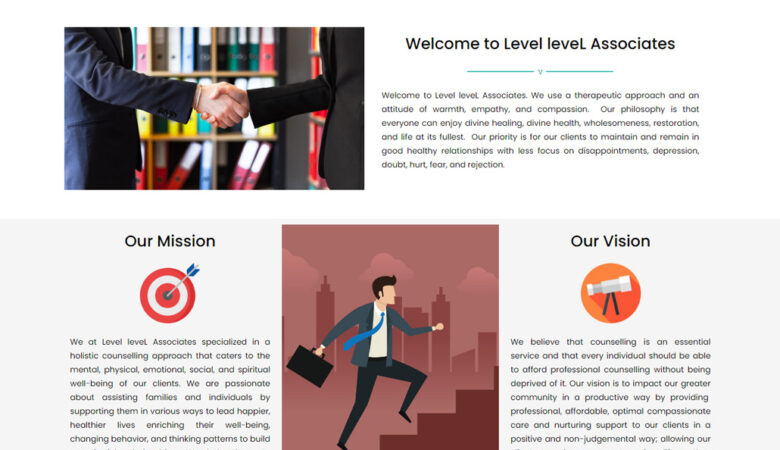 Web Portal Design for Level Level Associates