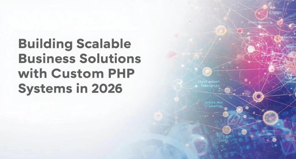 Building Scalable Business Solutions with Custom PHP Systems in 2026